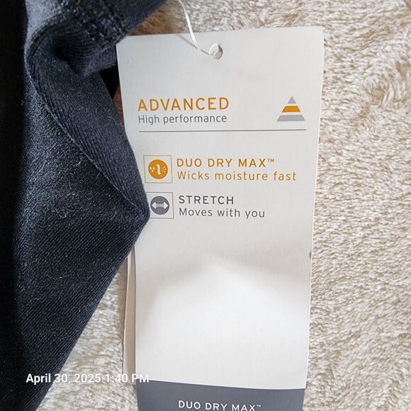 Champion Duo Dry Max Women's Large Ebony Stretch Shorts Booty Shorts 5" Inseam - Picture 10 of 10